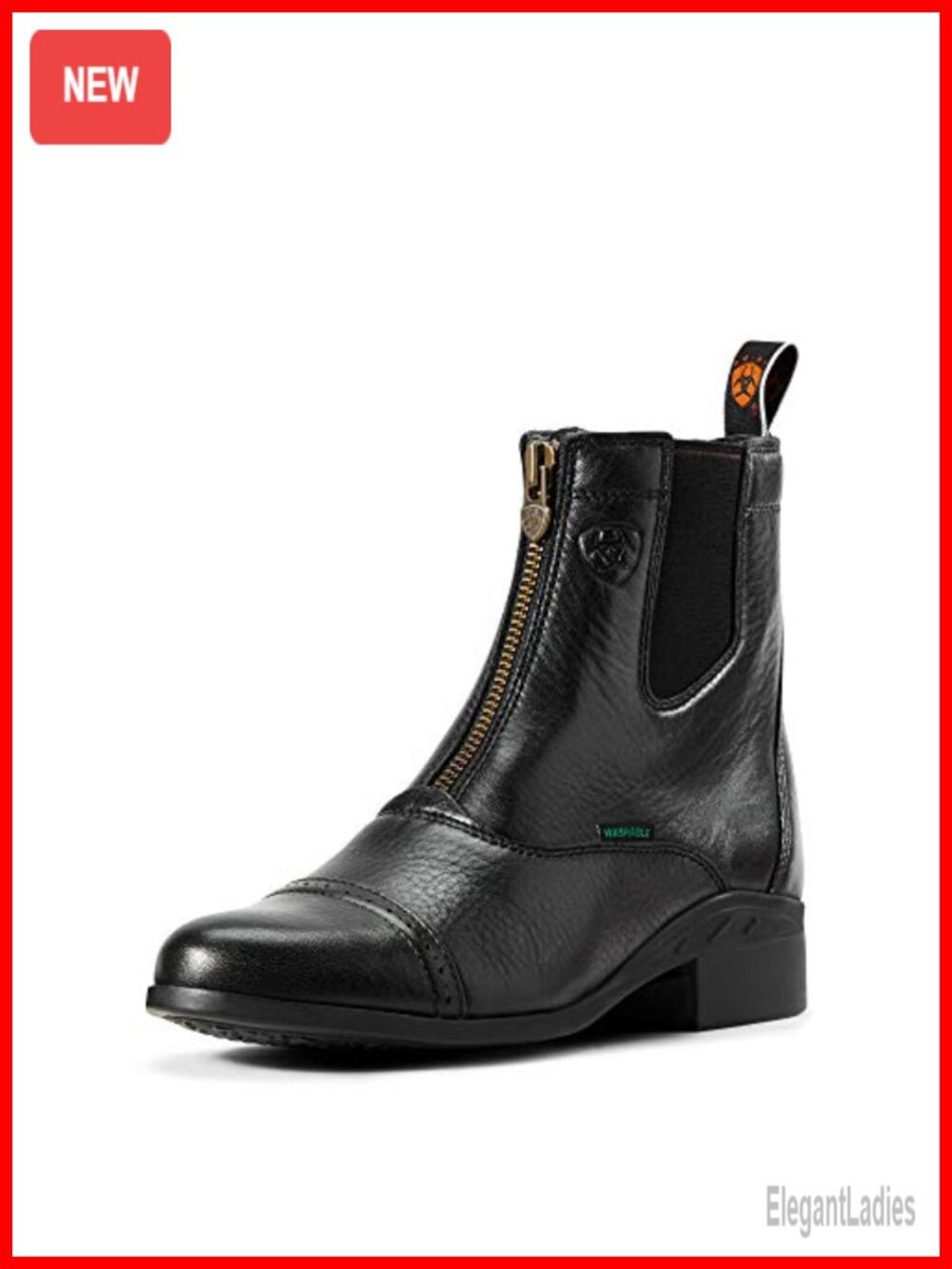 Ariat Heritage Breeze Zip Paddock Equestrian Boot Faux Leather